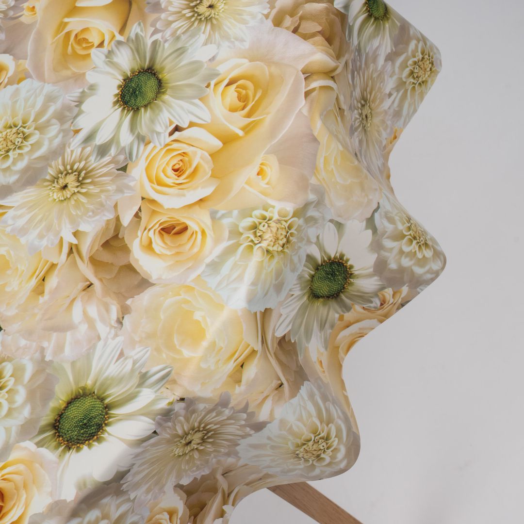 Wachstuch-Tischdecken Blumen Mix Rund 140cm
