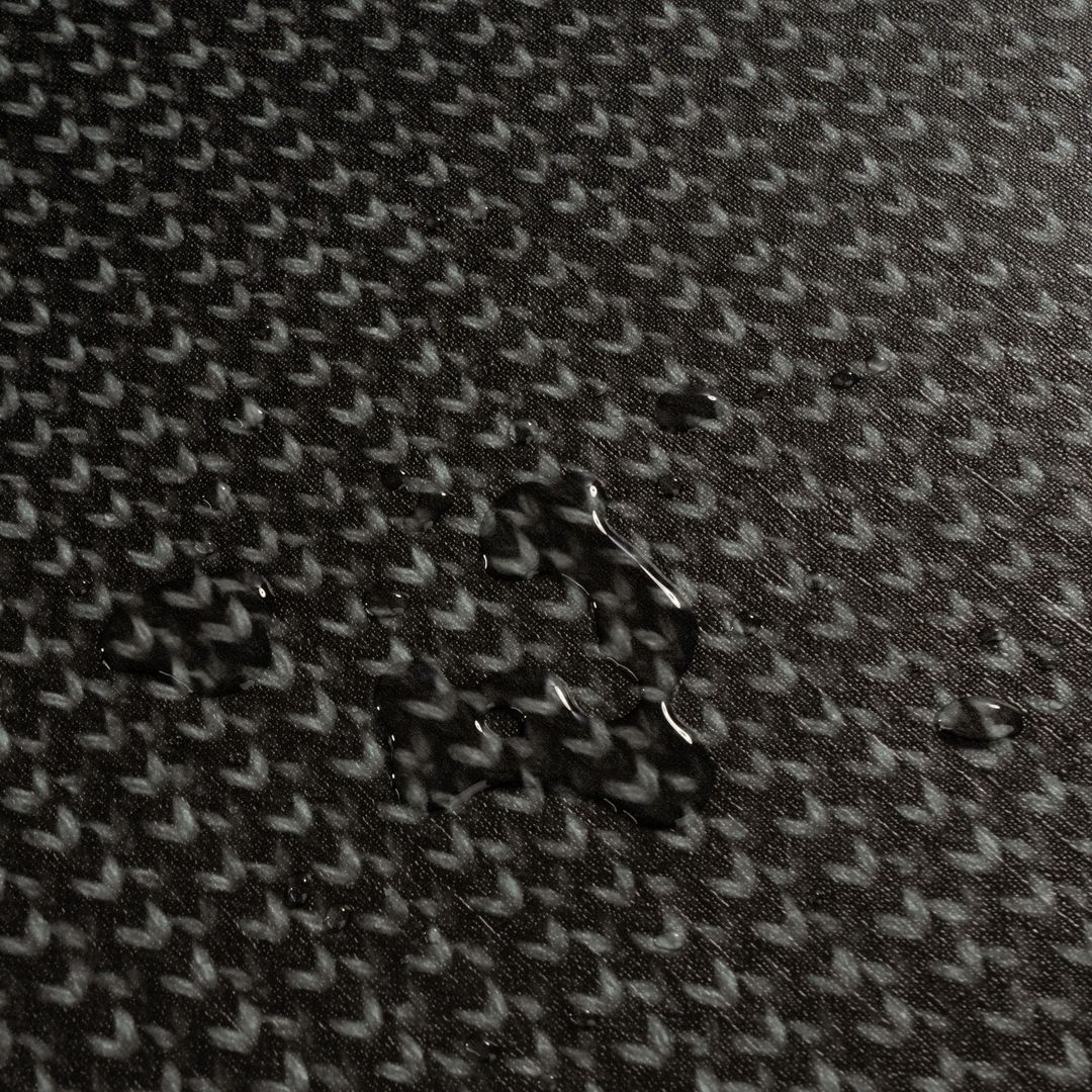 Wachstuch-Tischdecken Carbon Schwarz Silber Grau rechteckig