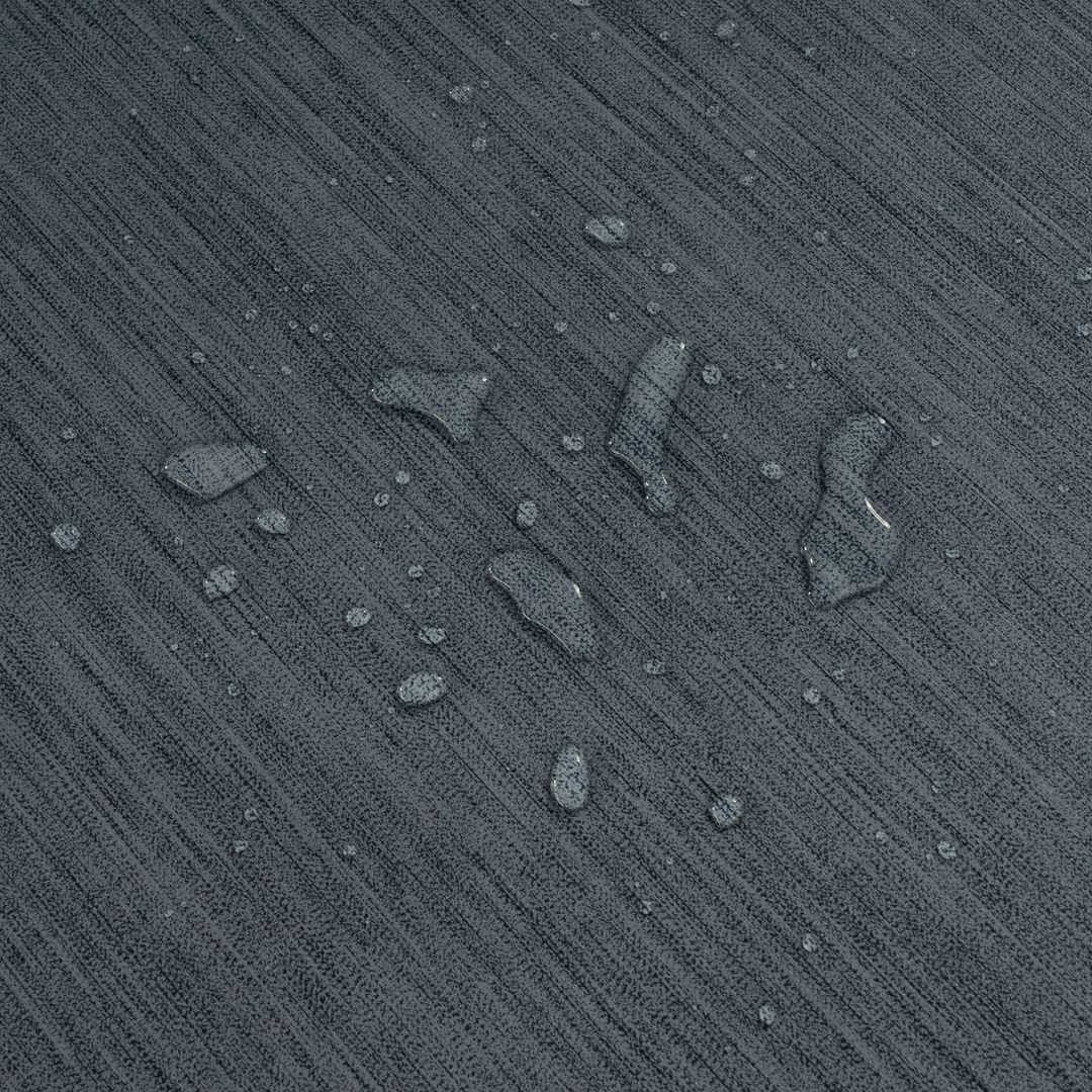 Wachstuch-Tischdecken Grau Blau Leinenoptik rechteckig