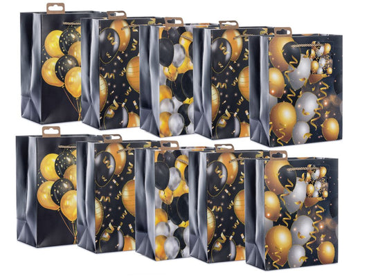 Laro Medium Premium Geschenktüten 10-100 Stk - Exklusive Verpackung für stilvolle Geschenke