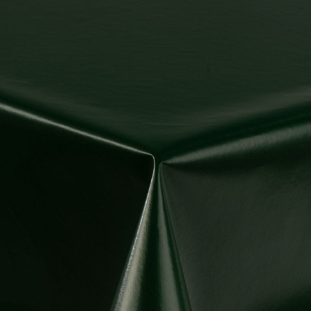 Wachstuch-Tischdecken Moosgrün Metallic rechteckig