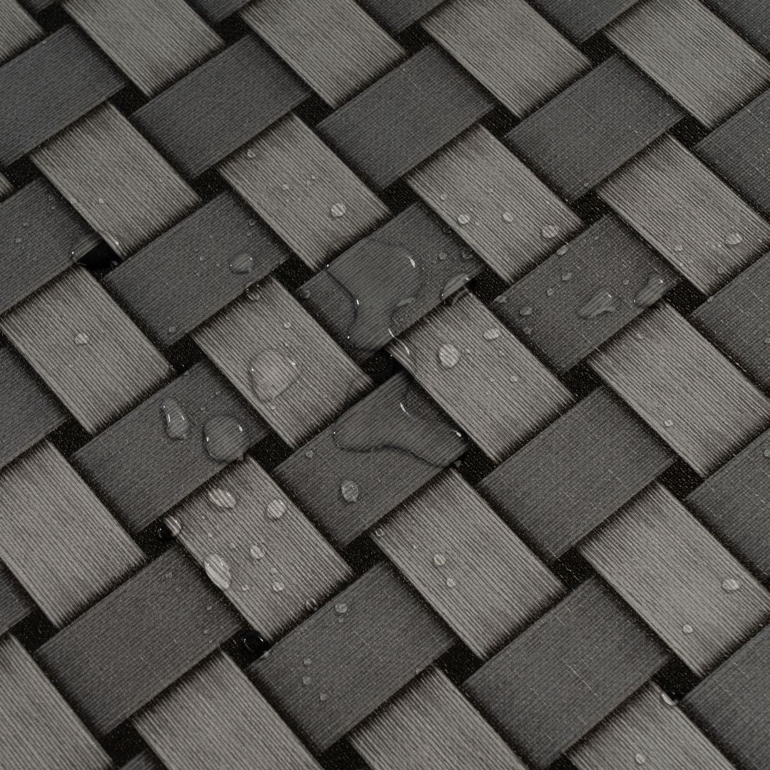 Wachstuch-Tischdecken Raster Grau 3D rechteckig