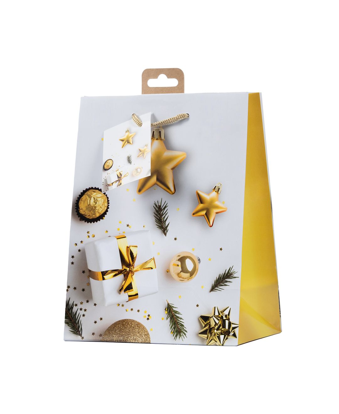 Laro Premium Line Geschenktüten Weihnachten/Deko/Kugeln/Jumbo 10/20/40/100stk 
H45x B33x T12 cm