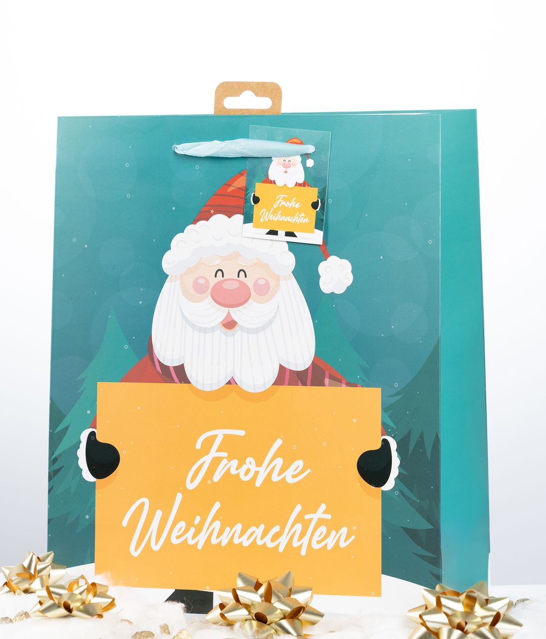 Laro Premium Geschenktaschen Geschenktüten Weihnachten 10/20/40/100stk Large