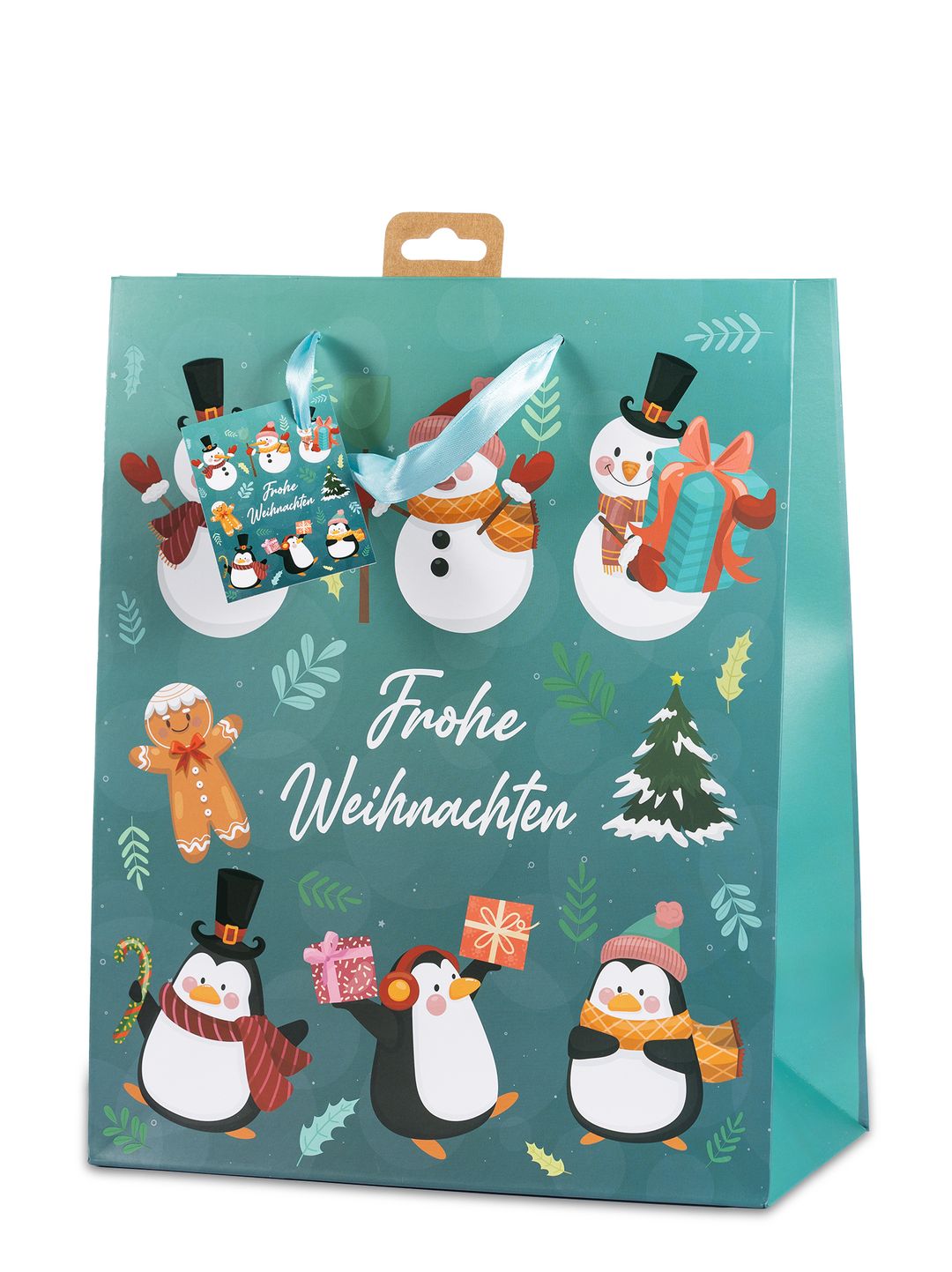 Laro Premium Geschenktaschen Geschenktüten Weihnachten 10/20/40/100stk Large