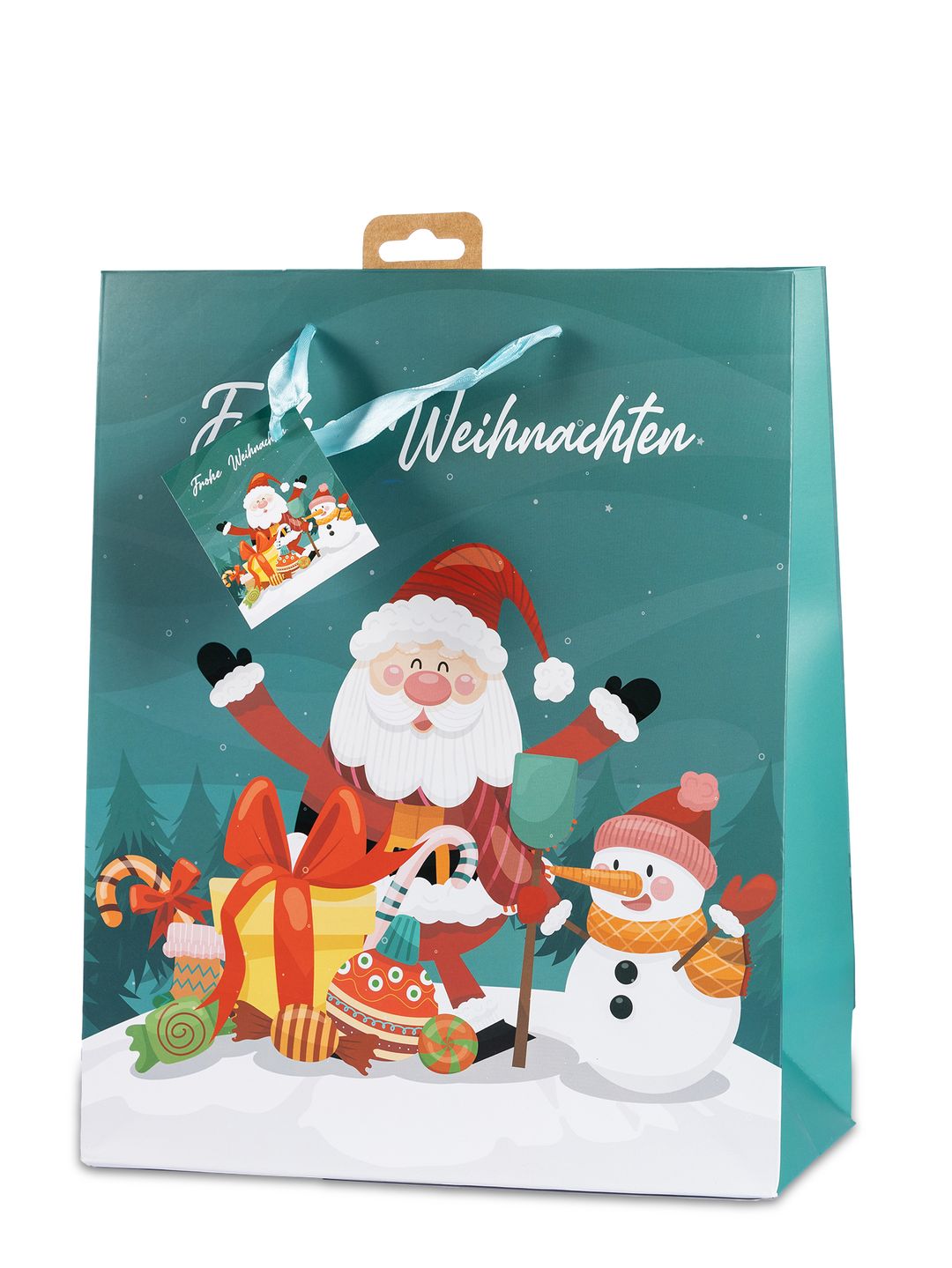 Laro Premium Geschenktaschen Geschenktüten Weihnachten 10/20/40/100stk Large