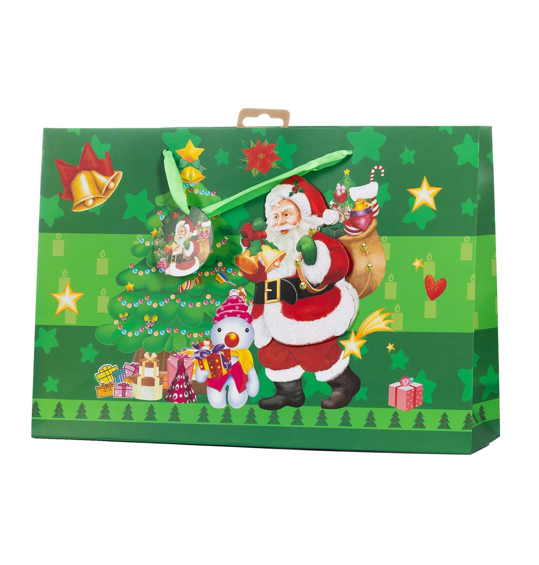 Laro Premium Geschenktaschen Geschenktüten Weihnachten 10/20/40/100stk Quer