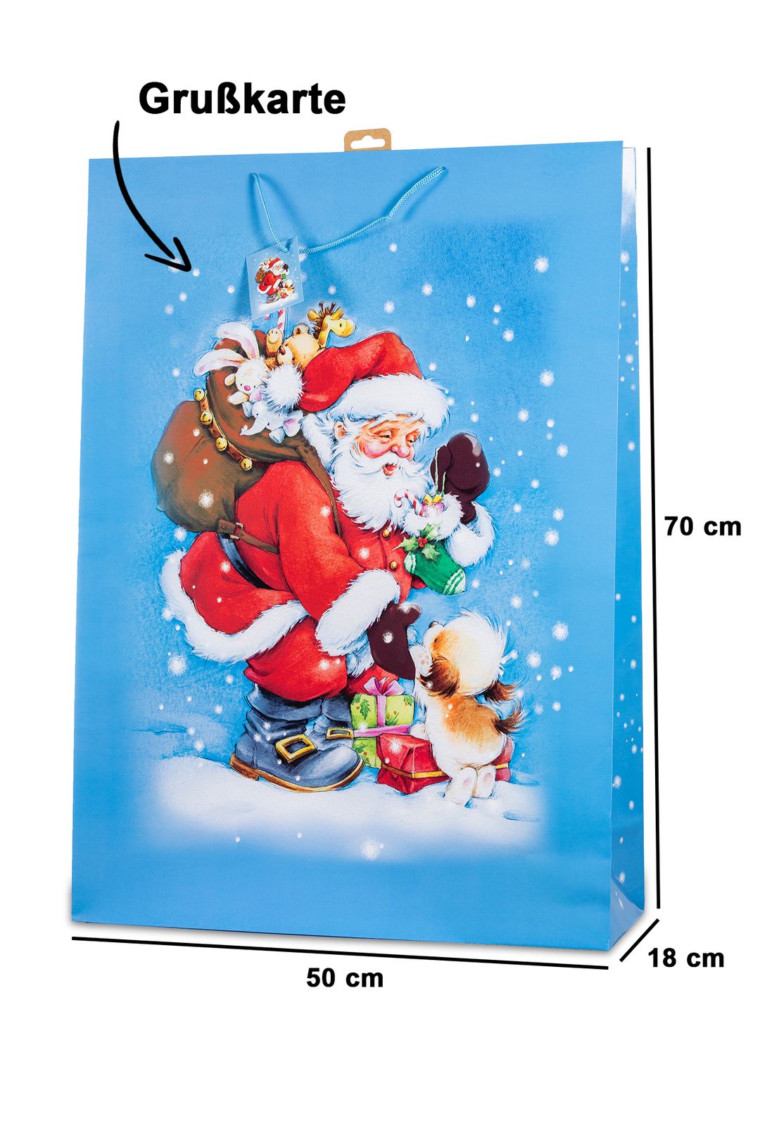 Laro Premium Geschenktaschen Geschenktüten Weihnachten 10/20/40/100stk XXL