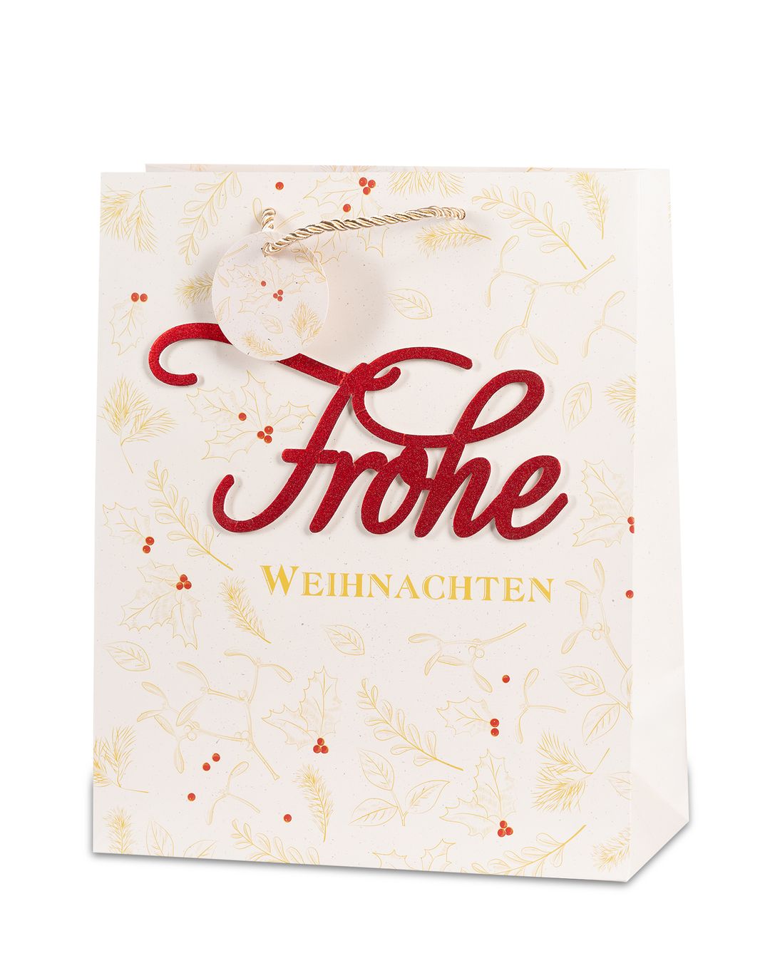 Laro Premium Geschenktaschen Geschenktüten Weihnachten 10/20/40/100stk Large